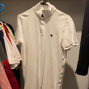 White Abercrombie Polo